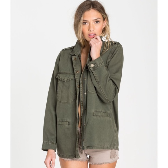 🔥🔥BILLABONG - MILITARY JACKET🔥 - Picture 2 of 7
